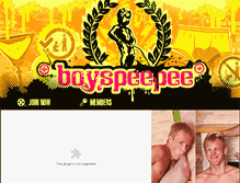 Tablet Screenshot of boyspeepee.com
